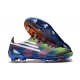 adidas F50 GHOSTED ADIZERO HYBRIDTOUCH FG Purple Green Orange White