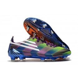 adidas F50 GHOSTED ADIZERO HYBRIDTOUCH FG Purple Green Orange White