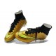 Cristiano Ronaldo Nike Mercurial Superfly 4 FG Football Boots Gold Black