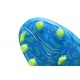 New 2016 Nike Hypervenom Phantom II FG ACC Neymar Cleat Green Blue White