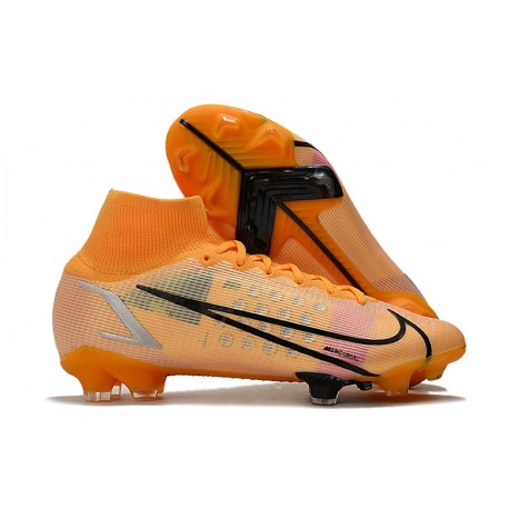 Nike Mercurial Superfly VIII Elite FG Orange Black