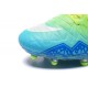 New 2016 Nike Hypervenom Phantom II FG ACC Neymar Cleat Green Blue White