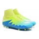 New 2016 Nike Hypervenom Phantom II FG ACC Neymar Cleat Green Blue White