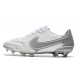 New Nike Tiempo Legend IX Elite FG White Gray