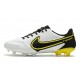New Nike Tiempo Legend IX Elite FG White Dark Smoke Grey Black Yellow Strike
