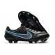 New Nike Tiempo Legend IX Elite FG Renew - Black Iron Grey