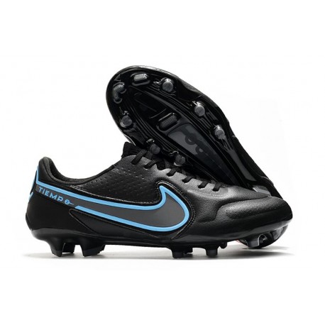 New Nike Tiempo Legend IX Elite FG Renew - Black Iron Grey