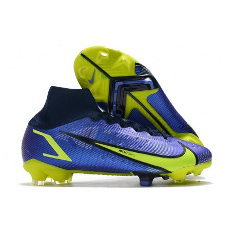 Nike Mercurial Superfly VIII Elite FG Recharge - Sapphire Volt Blue Void