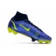 Nike Mercurial Superfly VIII Elite FG Recharge - Sapphire Volt Blue Void