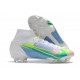 Nike Mercurial Superfly VIII Elite FG White Blue Lime