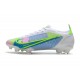 Nike Mercurial Vapor XIV Elite FG White Blue Green