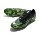 Nike Phantom GT2 Elite FG Black Metallic Platinum Green Strike
