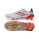 adidas X Speedflow+ FG News WhiteSpark - White Iron Metal Solar Red