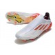 adidas X Speedflow+ FG News WhiteSpark - White Iron Metal Solar Red