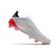 adidas X Speedflow+ FG News WhiteSpark - White Iron Metal Solar Red