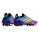 adidas X Speedflow+ FG News Victory Blue Shock Pink Solar Yellow