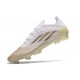 adidas X Speedflow.1 FG Boots White Core Black Metallic Gold Melange