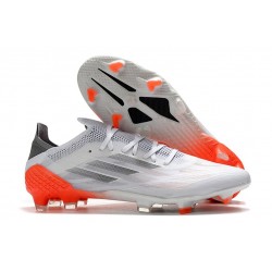 adidas X Speedflow.1 FG Boots WhiteSpark - Footwear White Iron Metal Solar Red