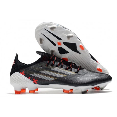 adidas X Speedflow.1 FG Boots Core Black White Vivid Red