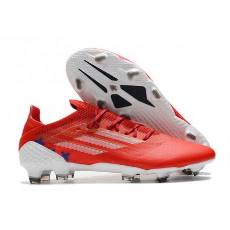 adidas X Speedflow.1 FG Boots Meteorite - Red Core Black Solar Red