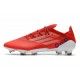 adidas X Speedflow.1 FG Boots Meteorite - Red Core Black Solar Red