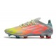 adidas X Speedflow.1 FG Boots Victory Blue Shock Pink Solar Yellow
