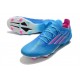 adidas X Speedflow.1 FG Boots Sapphire Edge - Sky Rush Shock Pink Footwear White