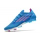 adidas X Speedflow.1 FG Boots Sapphire Edge - Sky Rush Shock Pink Footwear White