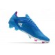 adidas X Speedflow.1 FG Boots Sapphire Edge - Sky Rush Shock Pink Footwear White