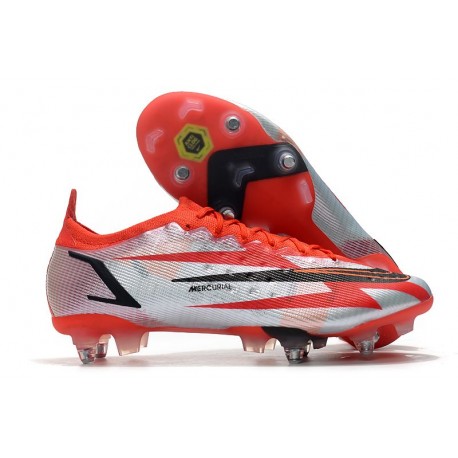 Nike Mercurial Vapor 14 Elite SG AC Chile Red Black White Total Orange