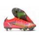 Nike Mercurial Vapor 14 Elite SG-PRO AC Bright Crimson Metallic Silver