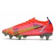 Nike Mercurial Vapor 14 Elite SG-PRO AC Bright Crimson Metallic Silver