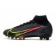 Nike Mercurial Superfly 8 Elite DF AG Black Cyber Off Noir