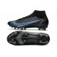 Nike Mercurial Superfly 8 Elite DF AG Black Iron Grey