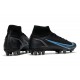 Nike Mercurial Superfly 8 Elite DF AG Black Iron Grey
