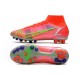 Nike Mercurial Superfly 8 Elite DF AG Bright Crimson Metallic Silver