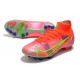 Nike Mercurial Superfly 8 Elite DF AG Bright Crimson Metallic Silver