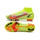 Nike Mercurial Superfly 8 Elite DF AG Volt Bright Crimson Black