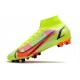 Nike Mercurial Superfly 8 Elite DF AG Volt Bright Crimson Black