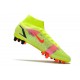 Nike Mercurial Superfly 8 Elite DF AG Volt Bright Crimson Black