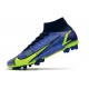 Nike Mercurial Superfly 8 Elite DF AG Recharge Sapphire Volt Blue Void