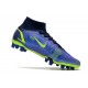 Nike Mercurial Superfly 8 Elite DF AG Recharge Sapphire Volt Blue Void