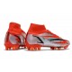 Nike Mercurial Superfly 8 Elite DF AG Chile Red Black White Total Orange