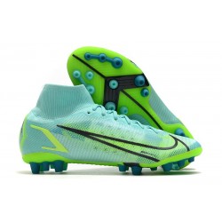 Nike Mercurial Superfly 8 Elite DF AG Dynamic Turq Lime Glow