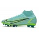 Nike Mercurial Superfly 8 Elite DF AG Dynamic Turq Lime Glow