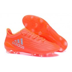 New 2016 adidas X 16.1 FG Firm Ground Soccer Boots Orange Silver