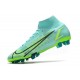 Nike Mercurial Superfly 8 Elite DF AG Dynamic Turq Lime Glow