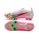 New Nike Mercurial Vapor 14 Elite AG White Metallic Silver Dark Raisin