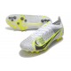 New Nike Mercurial Vapor 14 Elite AG White Black Metallic Silver Volt