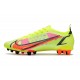 New Nike Mercurial Vapor 14 Elite AG Volt Bright Crimson Black